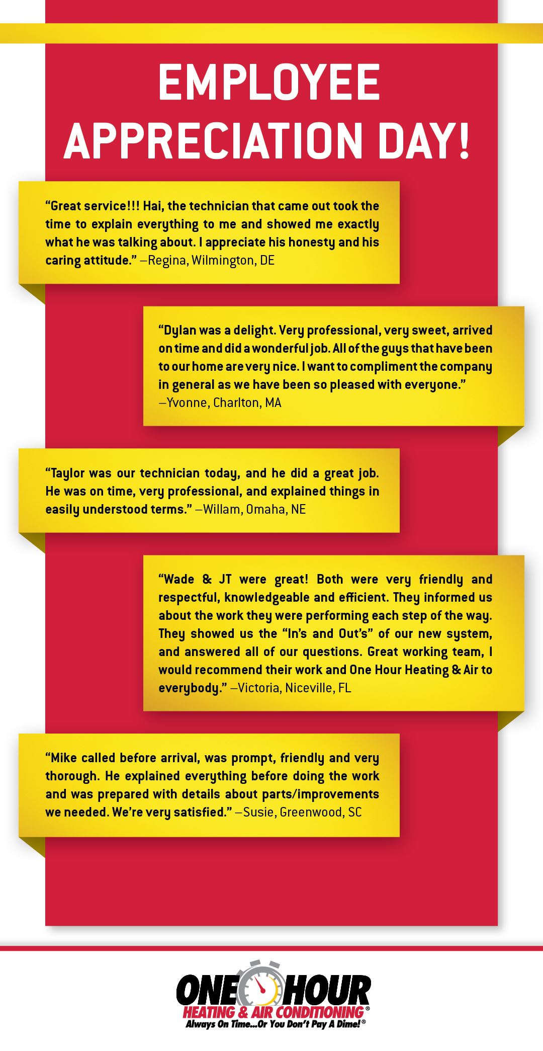 Employee Appreciation Infographic